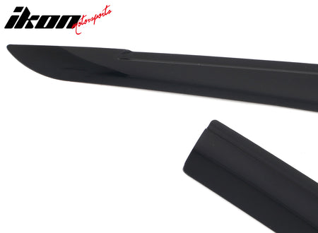 Fits 21-26 Chevy Trailblazer Low Profile Style Tape-On Window Visors Deflectors