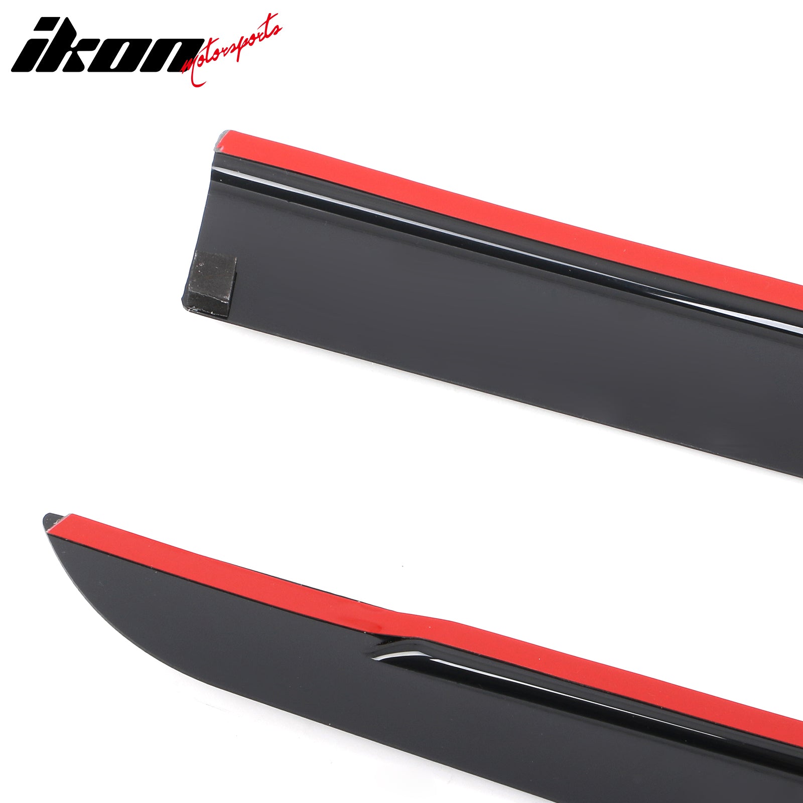 Fits 21-26 Chevy Trailblazer Low Profile Style Tape-On Window Visors Deflectors