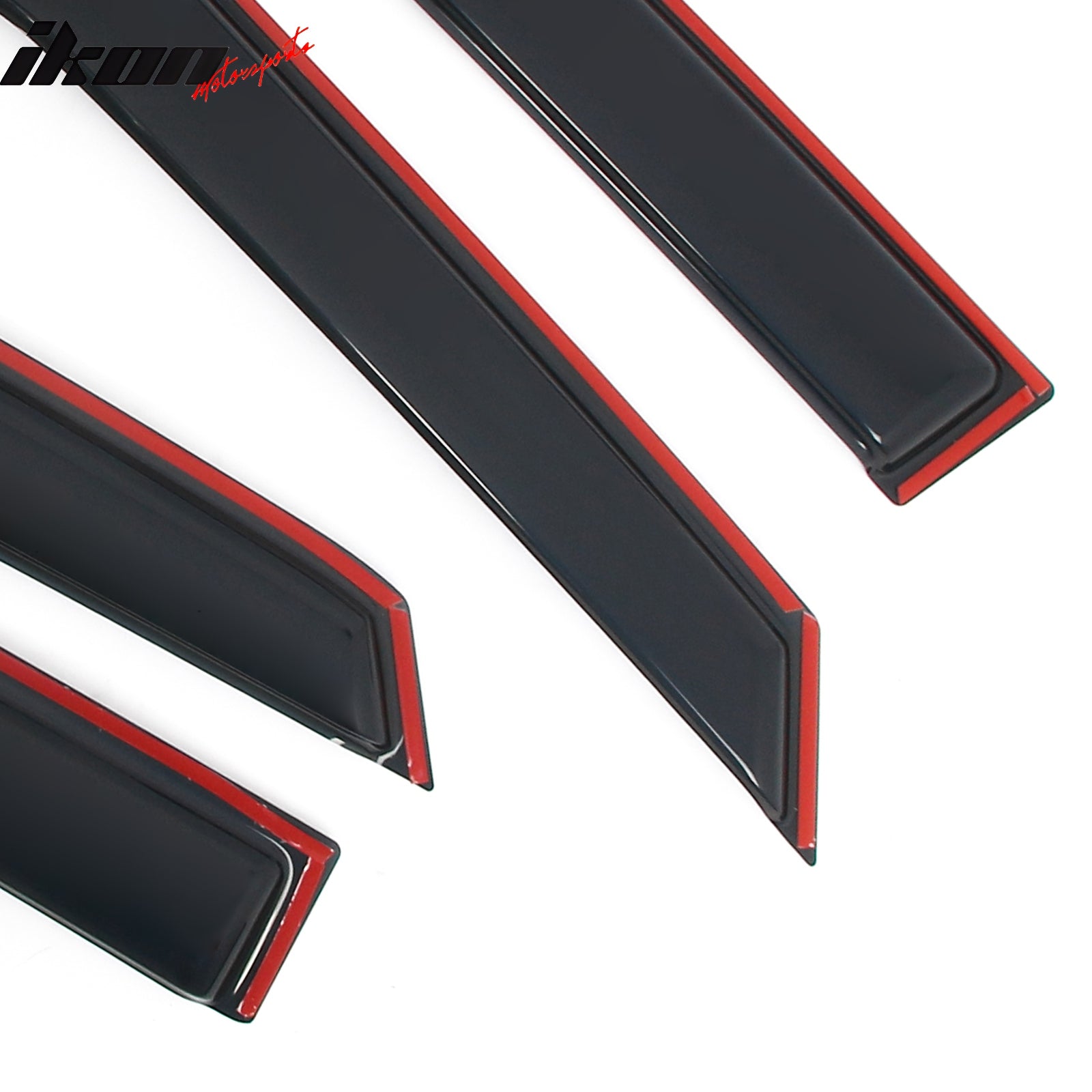 Fits 21-25 Chevrolet Trailblazer Window Visors In-Channel Deflector Rain Guard