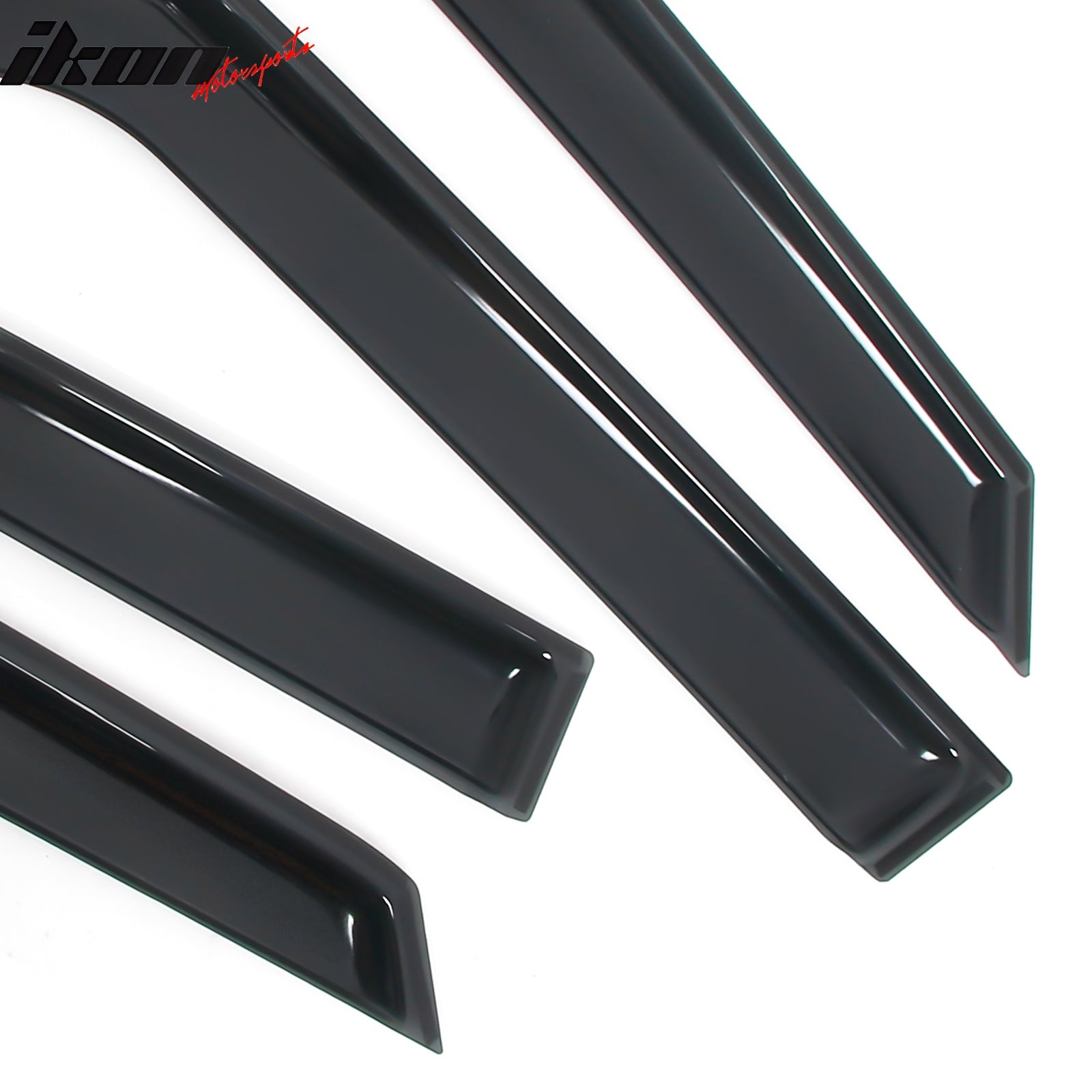 Fits 21-25 Chevrolet Trailblazer Window Visors In-Channel Deflector Rain Guard