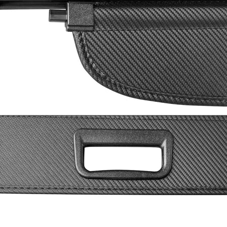 For 21-25 Ford Bronco 4DR Retractable Rear Trunk Cargo Cover Luggage Shade Black