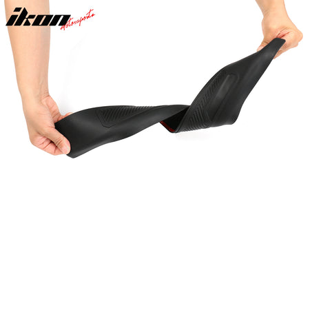 Fits 21-25 Ford Bronco 4 Door Black TPE Door Edge Guard Sill Protector Cover 4PC