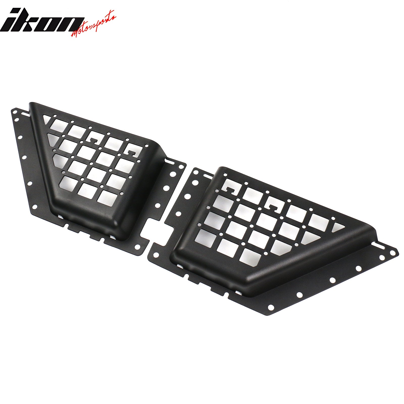 Fits 21-25 Ford Bronco 2/4 Door Front Door Storage Pocket Organizer Box ABS 2PCS