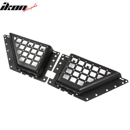 Fits 21-25 Ford Bronco 2/4 Door Front Door Storage Pocket Organizer Box ABS 2PCS