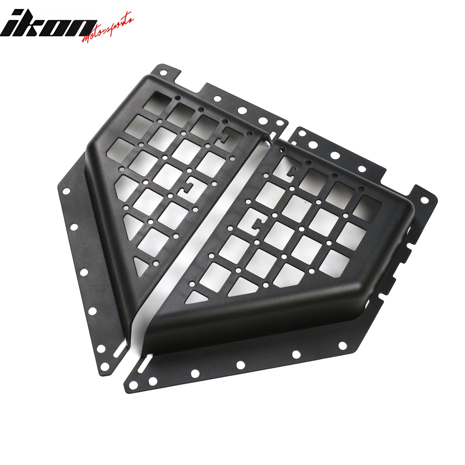 Fits 21-25 Ford Bronco 2/4 Door Front Door Storage Pocket Organizer Box ABS 2PCS