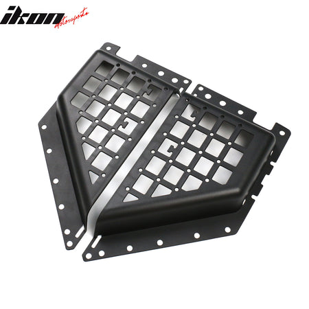 Fits 21-25 Ford Bronco 2/4 Door Front Door Storage Pocket Organizer Box ABS 2PCS