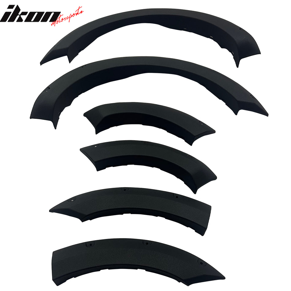 2021-2025 Ford Bronco Sport Pocket Rivet Style Wheel Fender Flares PP