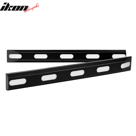 Fits 21-25 Ford Bronco 2/4 Door Black Front Grille Light Strip LED Dynamic Lamps