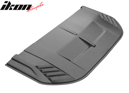 Fits 21-25 Ford Bronco Front Air Intake Hood Bonnet Cover Trim Sanded Black ABS