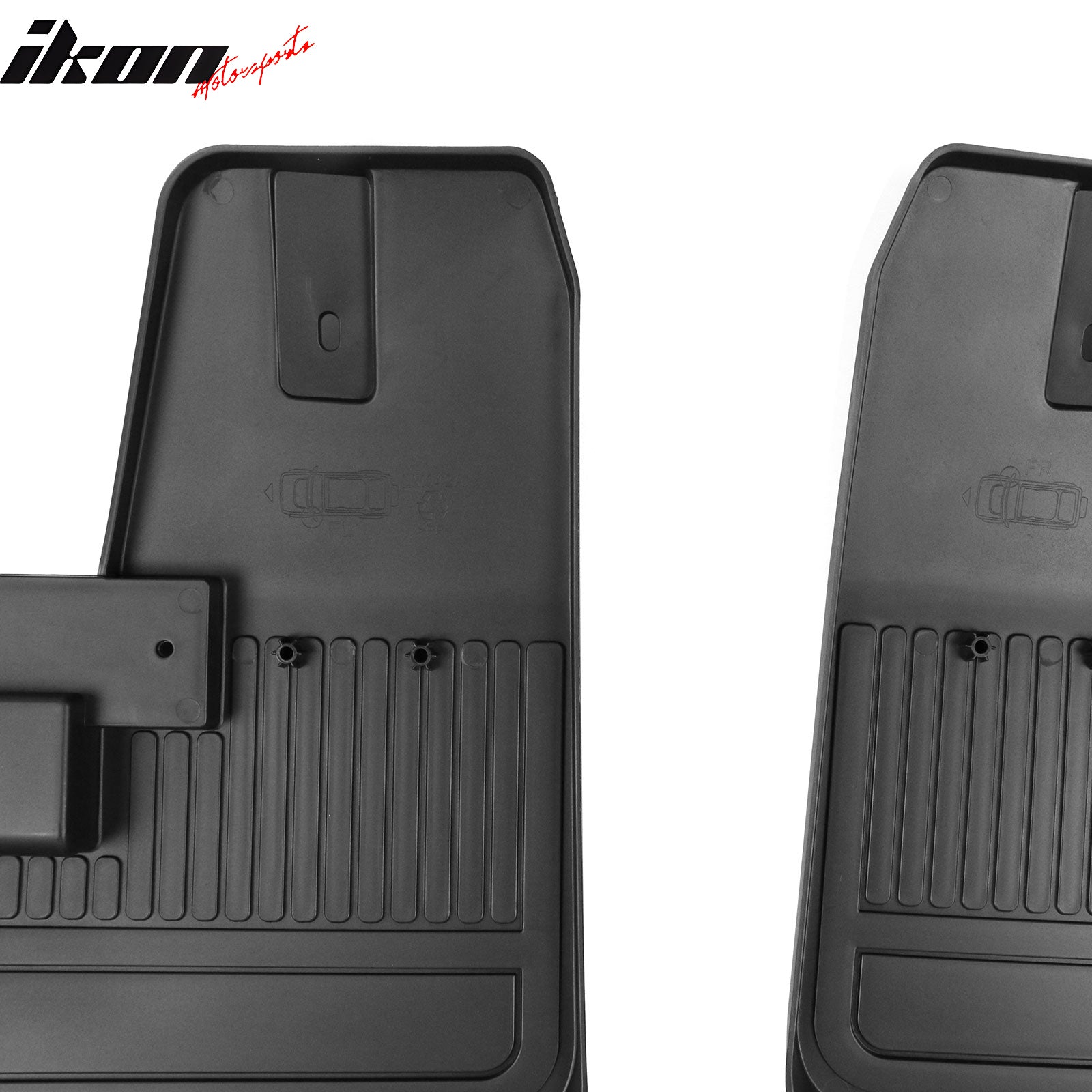 Fits 21-25 Ford Bronco 2/4 Door Black Front Rear Mud Flaps Splash Guards PP 4PCS