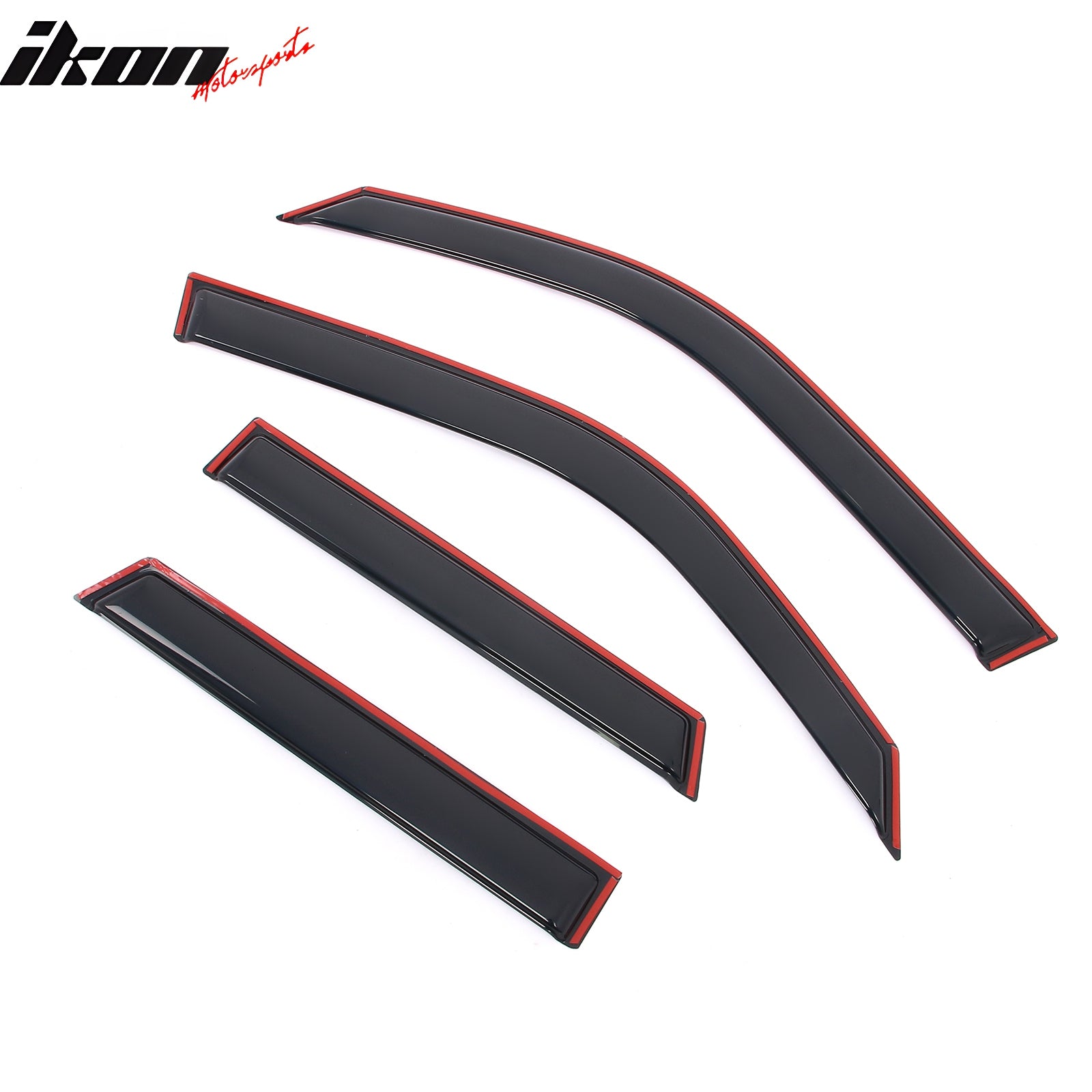 Fits 21-25 Ford Bronco Sport Window Visors Acrylic In-Channel Wind Shade 4PC Set