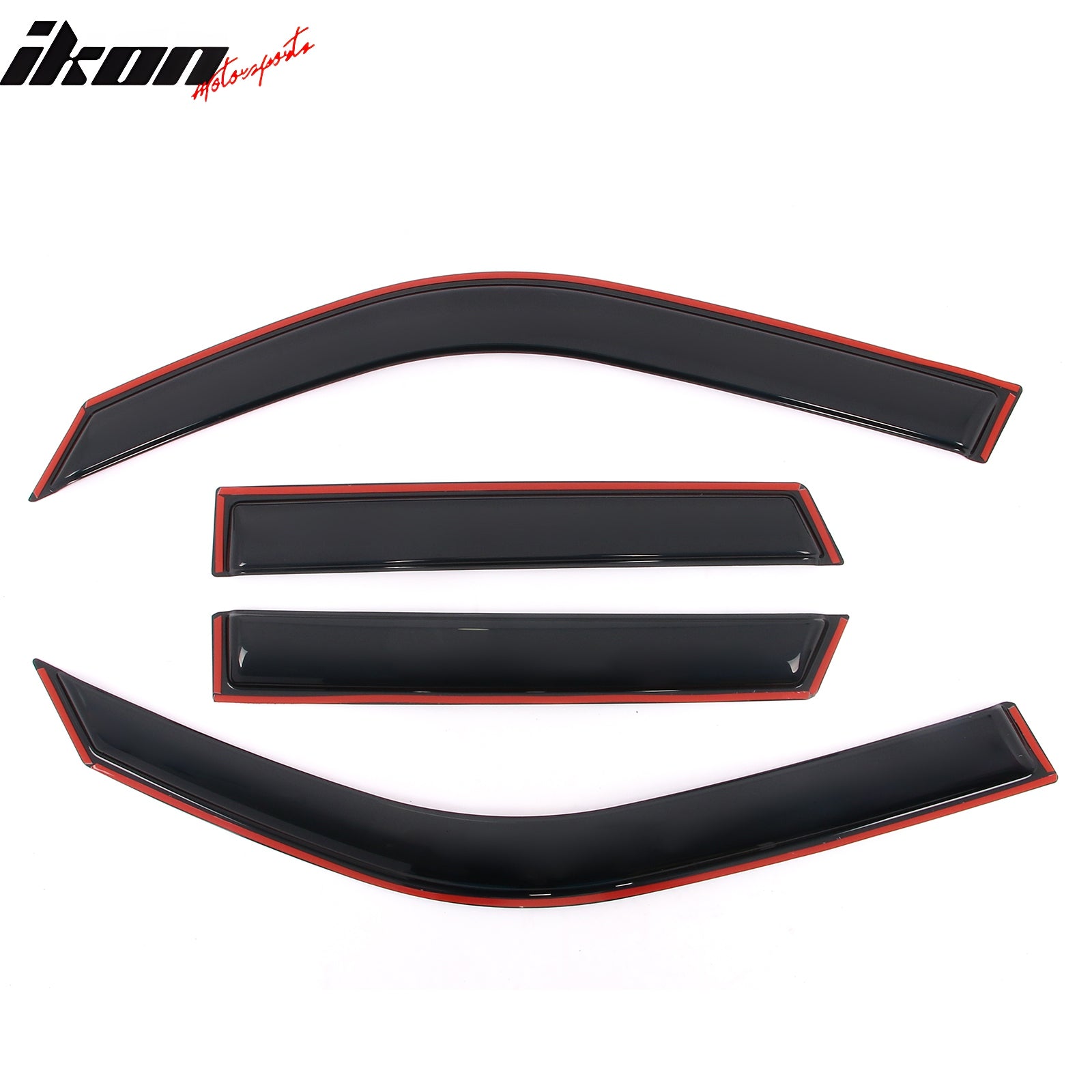 Fits 21-25 Ford Bronco Sport Window Visors Acrylic In-Channel Wind Shade 4PC Set