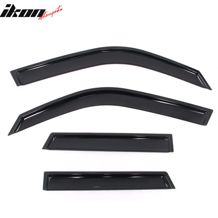 Fits 21-25 Ford Bronco Sport Window Visors Acrylic In-Channel Wind Shade 4PC Set