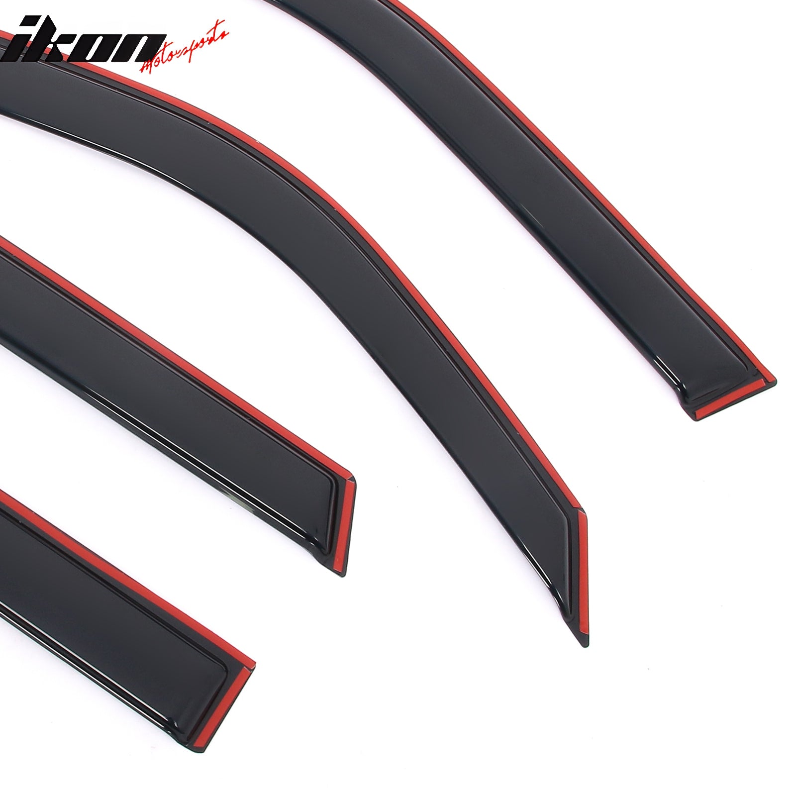 Fits 21-25 Ford Bronco Sport Window Visors Acrylic In-Channel Wind Shade 4PC Set