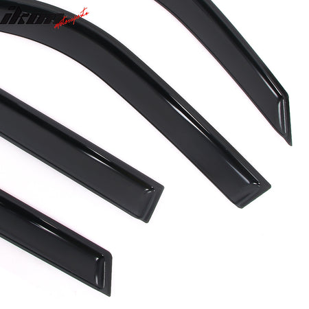 Fits 21-25 Ford Bronco Sport Window Visors Acrylic In-Channel Wind Shade 4PC Set