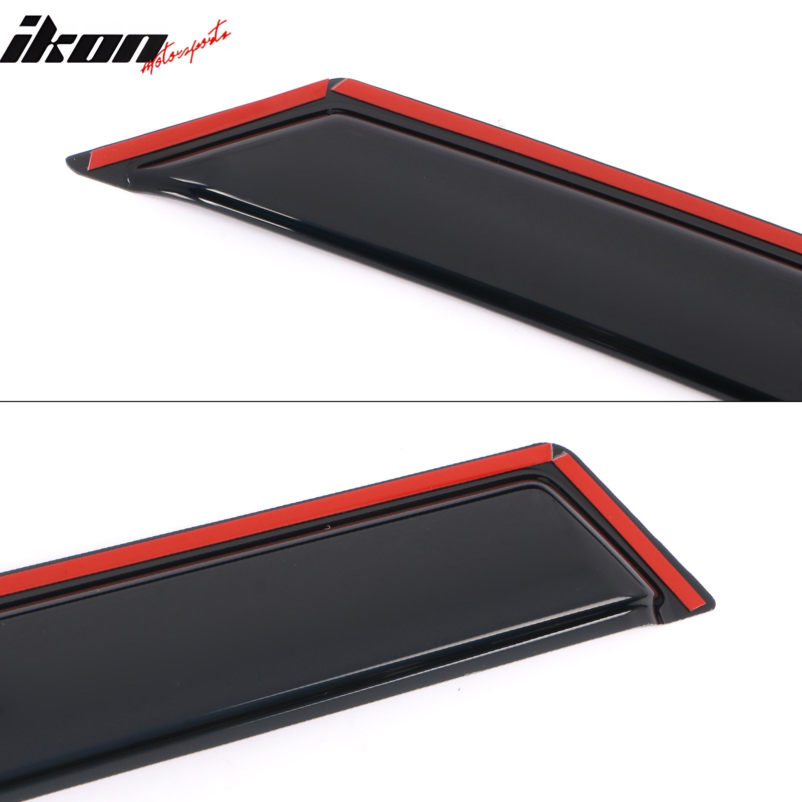 Fits 21-25 Ford Bronco Sport Window Visors Acrylic In-Channel Wind Shade 4PC Set