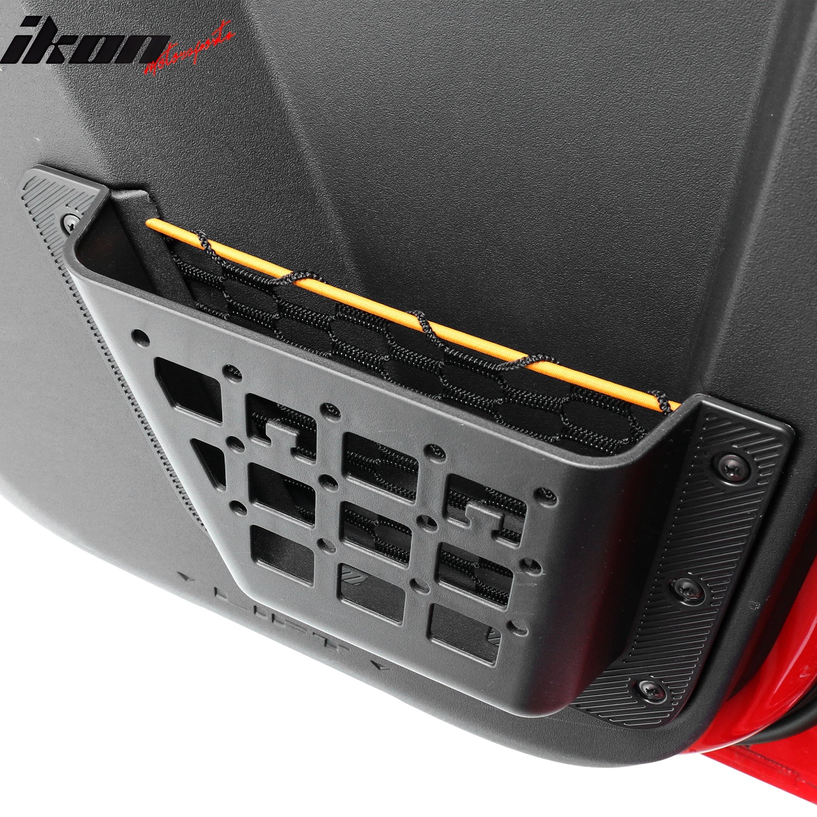 Fits 21-25 Ford Bronco 4 Door Rear Door Storage Pockets Organizer Box ABS 2PCS