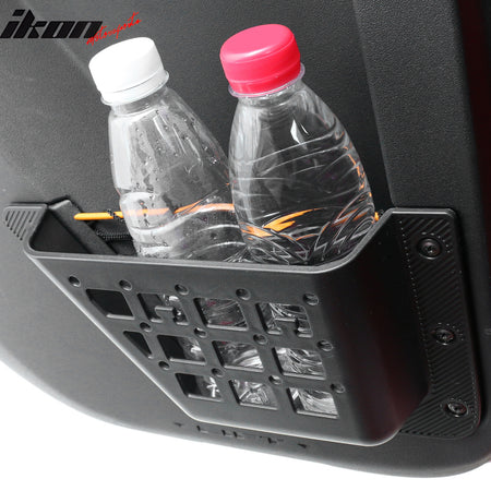 Fits 21-25 Ford Bronco 4 Door Rear Door Storage Pockets Organizer Box ABS 2PCS