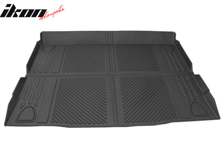 For 21-25 Ford Bronco 4Dr All Weather Rear Trunk Mat Cargo Floor Liner Black TPE