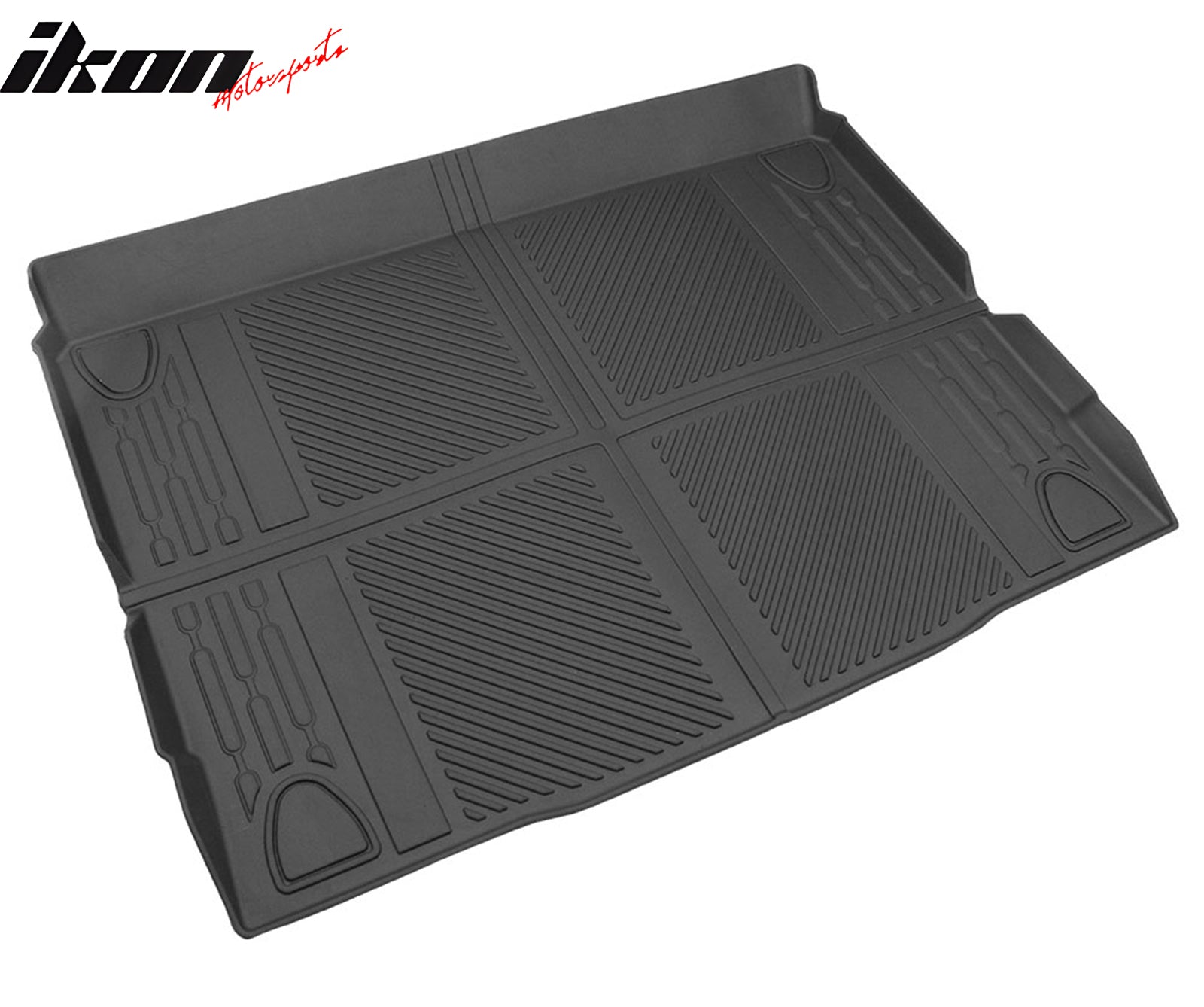 For 21-25 Ford Bronco 4Dr All Weather Rear Trunk Mat Cargo Floor Liner Black TPE