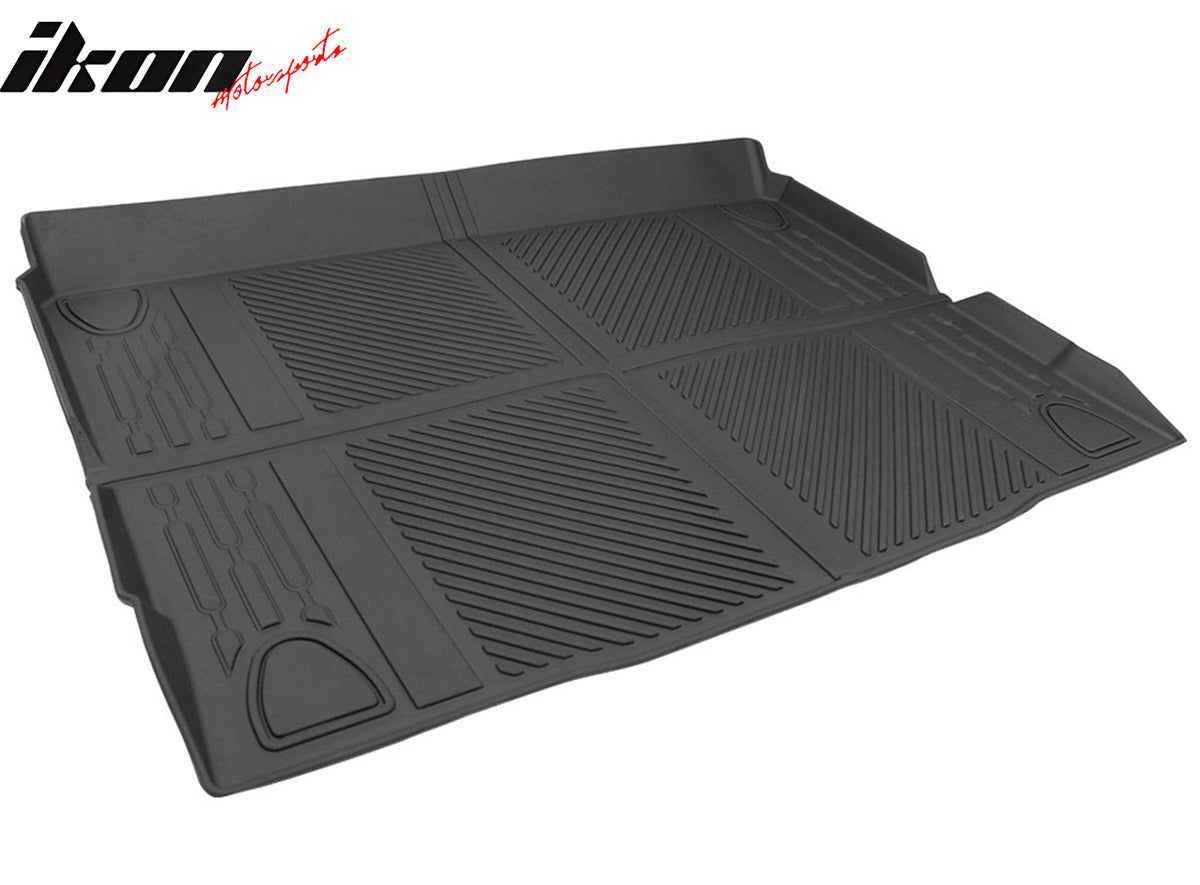 For 21-25 Ford Bronco 4Dr All Weather Rear Trunk Mat Cargo Floor Liner Black TPE