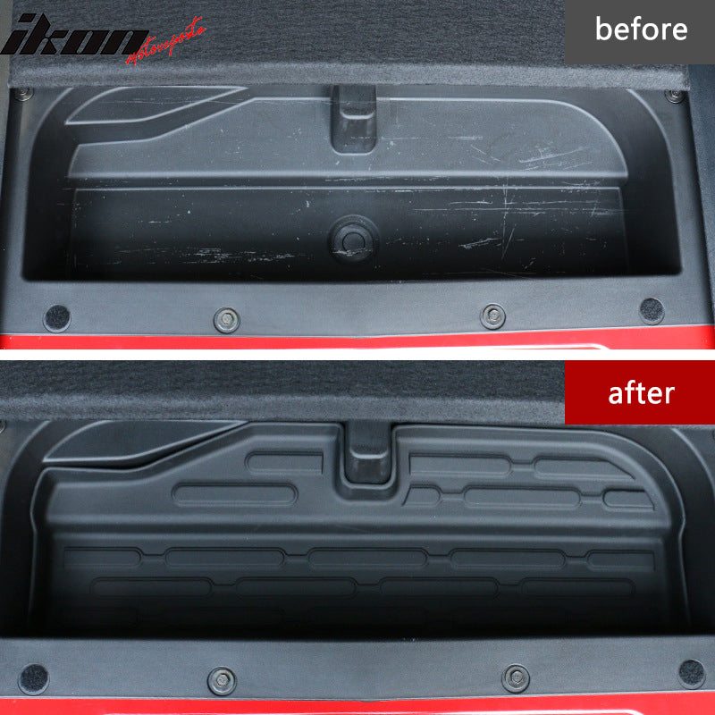 Fits 21-25 Ford Bronco 2/4 Door Rear Trunk Lower Storage Mat Cargo Liner TPE