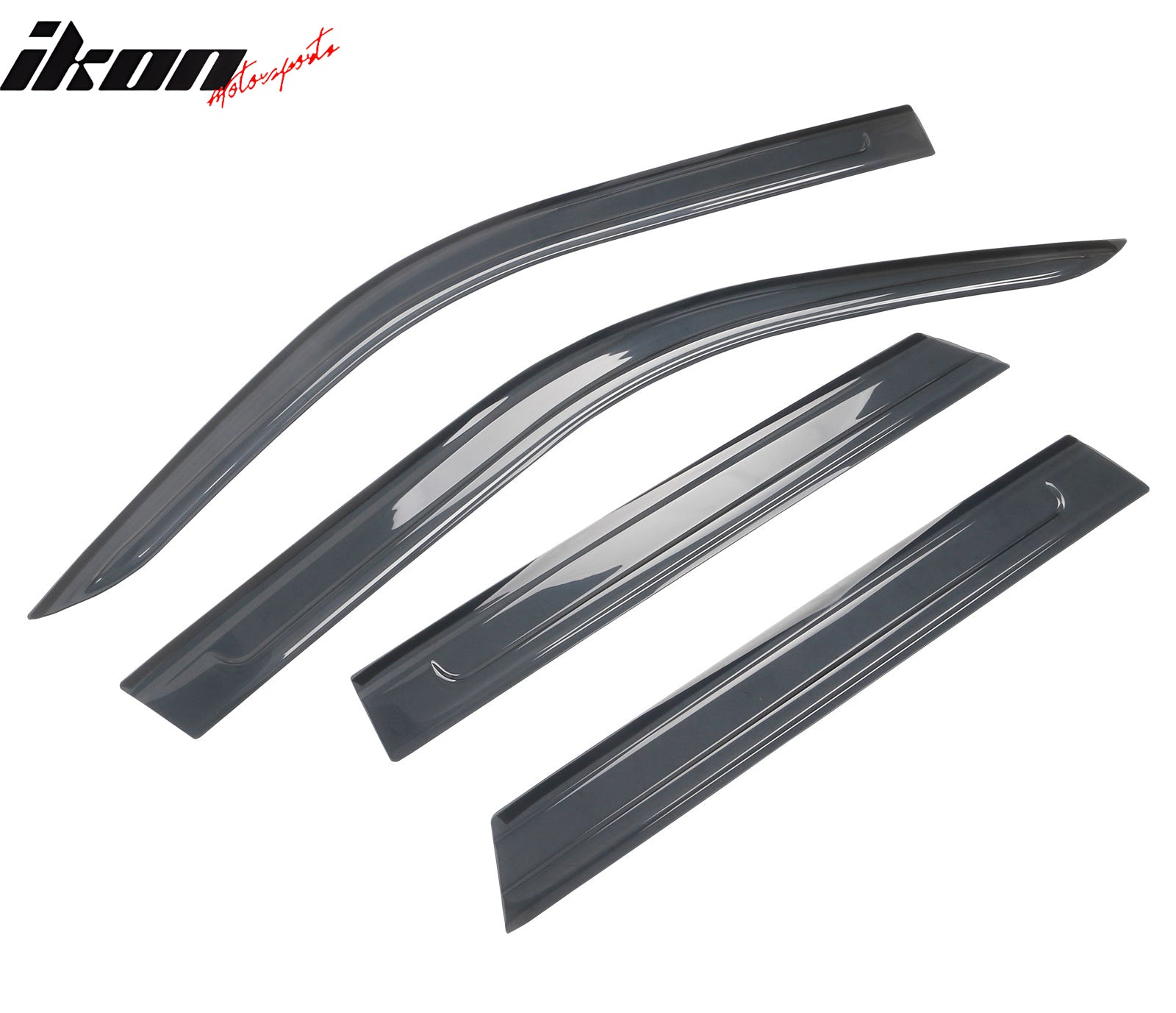 Fits 21-25 Ford Bronco Sport Window Visor OE Style Sun Rain Guard Acrylic Shield