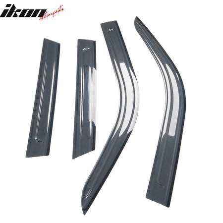 Fits 21-25 Ford Bronco Sport Window Visor OE Style Sun Rain Guard Acrylic Shield