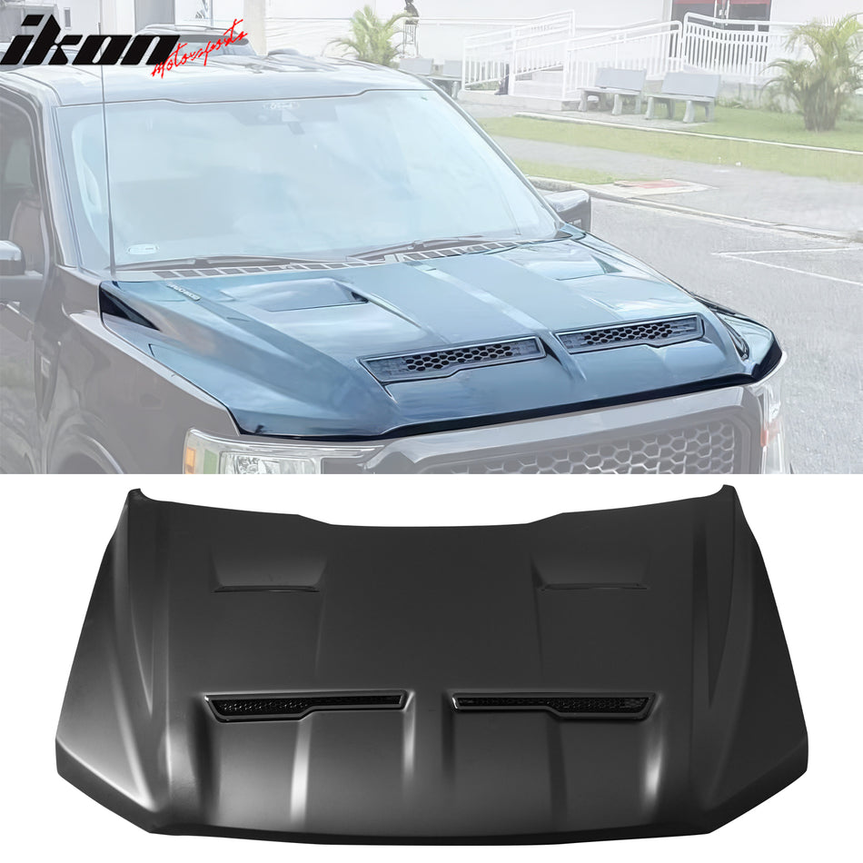 2021-2025 Ford F-150 Hood Cover Shelby Super Snake Style Bonnet Panel