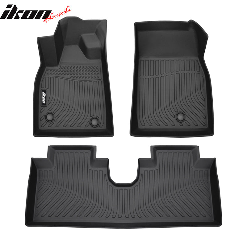Car Floor Mat for 2021-2025 Ford Mustang Mach-E All Weather 3D Pad TPE