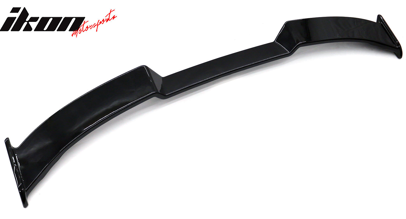 Fits 21-25 Ford Mustang Mach-E IKON V4 Style Rear Trunk Spoiler Wing Gloss Black