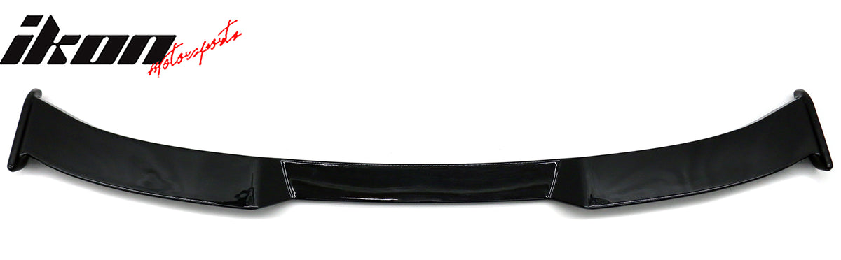 Fits 21-25 Ford Mustang Mach-E IKON V4 Style Rear Trunk Spoiler Wing Gloss Black