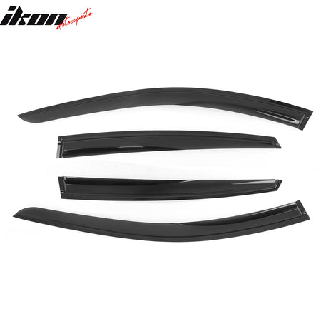 Fits 21-25 Genesis G80 G80EV Mugen Style Acrylic Window Visors Rain Shade 4PCS