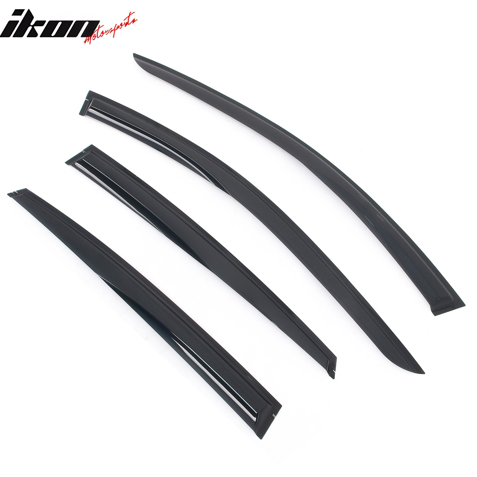 Fits 21-25 Genesis G80 G80EV Mugen Style Acrylic Window Visors Rain Shade 4PCS