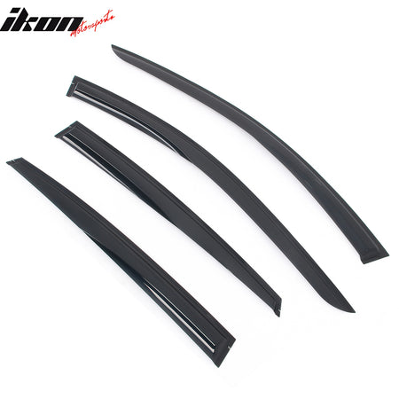 Fits 21-25 Genesis G80 G80EV Mugen Style Acrylic Window Visors Rain Shade 4PCS