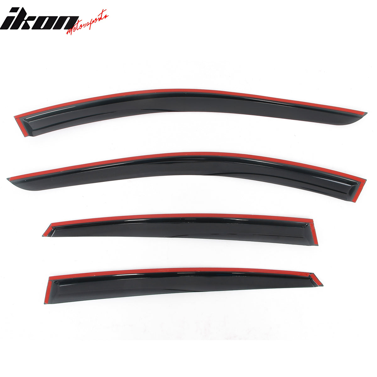 Fits 21-25 Genesis G80 G80EV Mugen Style Acrylic Window Visors Rain Shade 4PCS