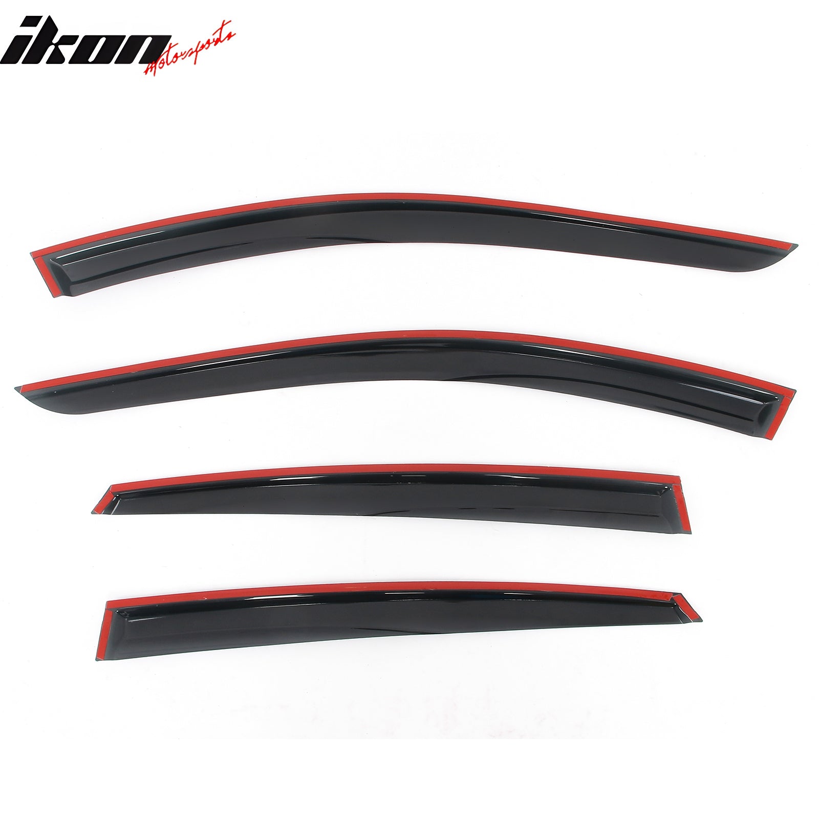 Fits 21-25 Genesis G80 G80EV Mugen Style Acrylic Window Visors Rain Shade 4PCS