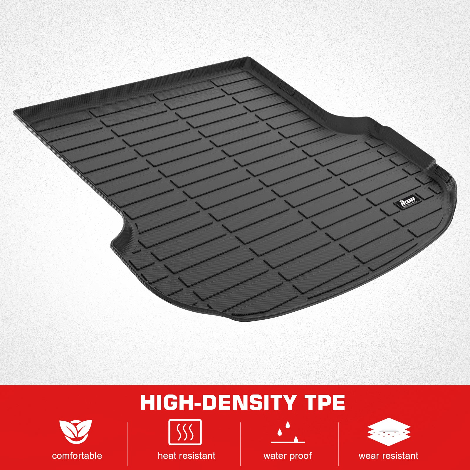 Fits 21-25 Genesis GV80 TPE All Weather Waterproof Rear Cargo Trunk Tray Mats