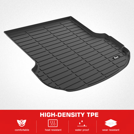 Fits 21-25 Genesis GV80 TPE All Weather Waterproof Rear Cargo Trunk Tray Mats