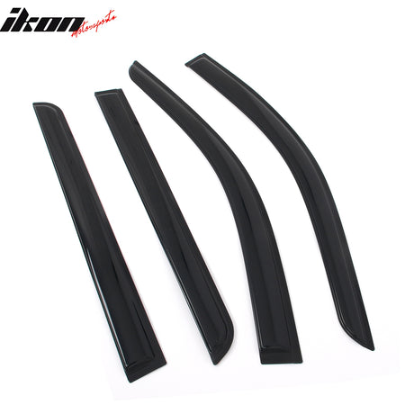 Fits 21-25 Chevy Tahoe & GMC Yukon Tape on Window Visors Vent Guards Deflectors