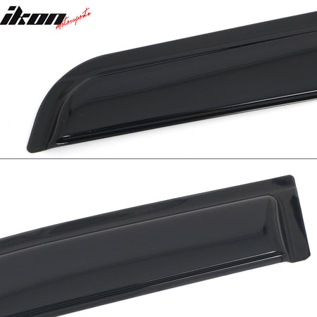 Fits 21-25 Chevy Tahoe & GMC Yukon Tape on Window Visors Vent Guards Deflectors