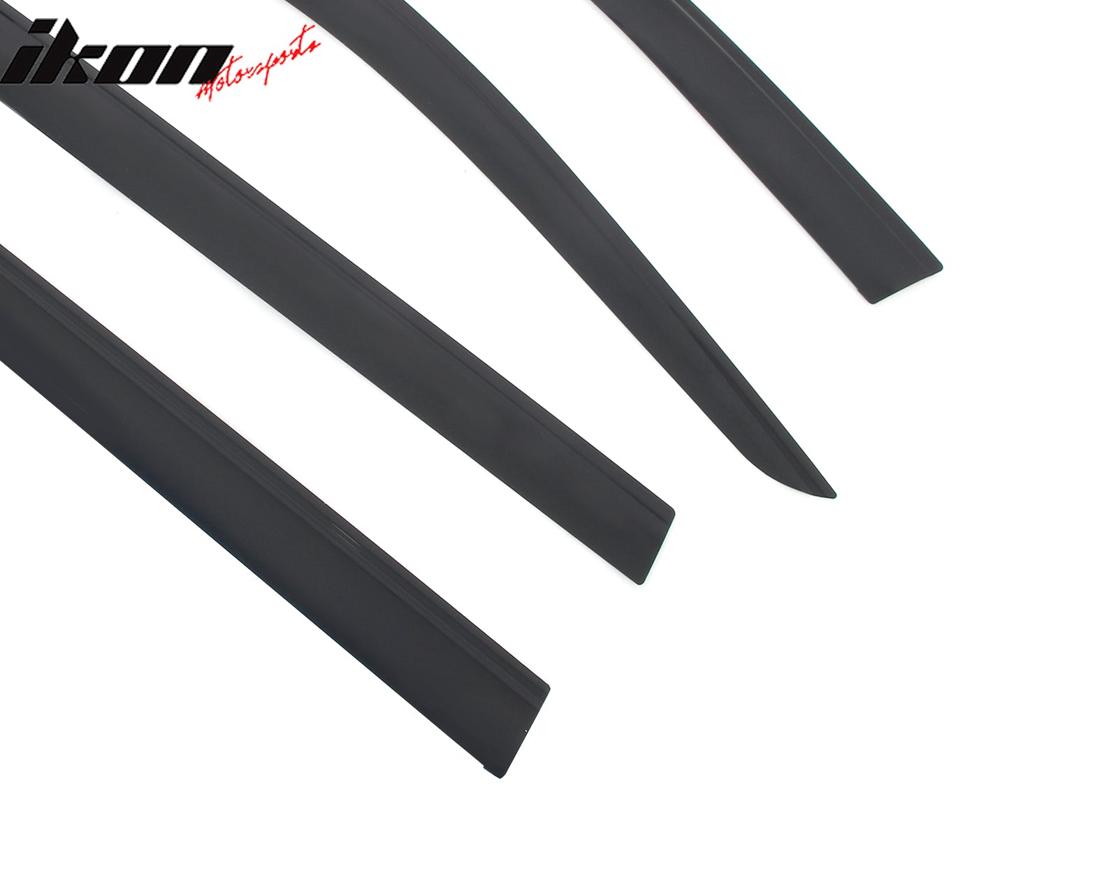 Fits 21-25 Jeep Grand Cherokee L Low Profile Style Tape-On Window Visors Guards