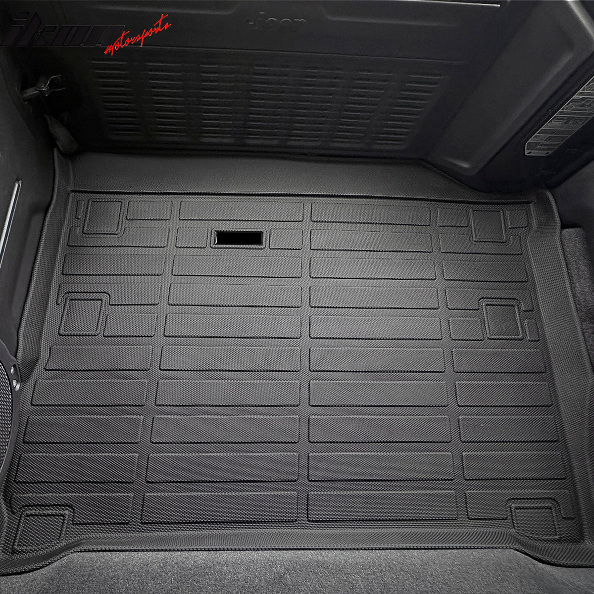 Fits 21-25 Jeep Wrangler 4xe All Weather 3D Molded Rear Trunk Mat Boot Cargo TPE