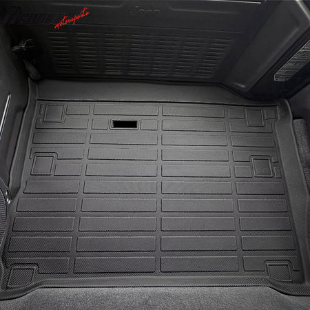 Fits 21-25 Jeep Wrangler 4xe All Weather 3D Molded Rear Trunk Mat Boot Cargo TPE