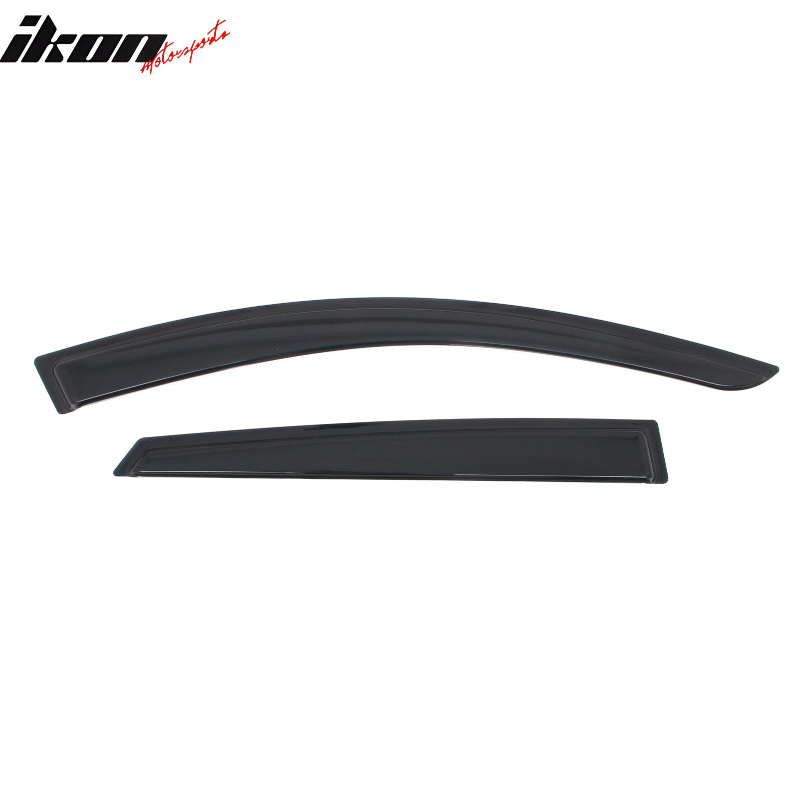 Fits 21-26 Kia K5 Tape on Window Visors Vent Rain Sun Wind Guards Deflectors