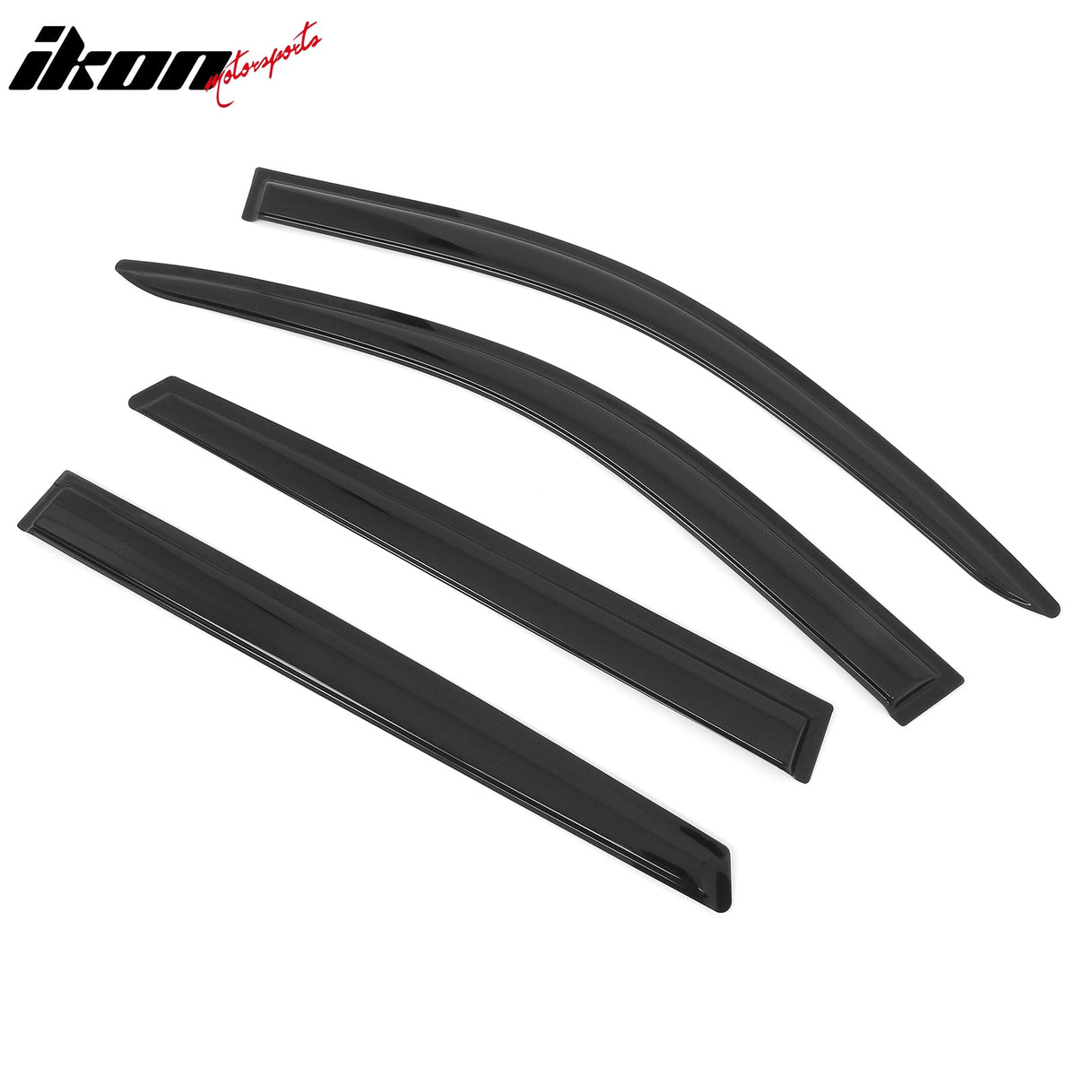2021 - 2025 Kia Sorento 4PCS Tape on Window Visors Vent Rain Sun GuardsIkon Motorsports