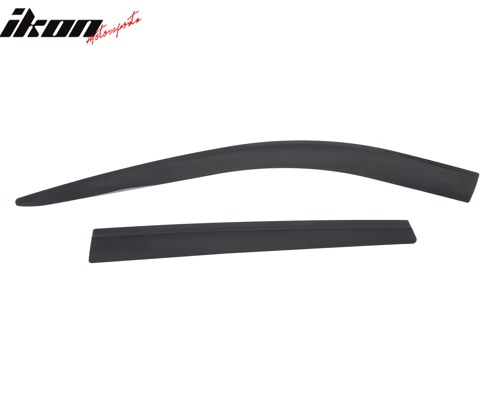 Fits 21-25 Nissan Rogue Low Profile Style Tape-On Window Visors Rain Deflectors