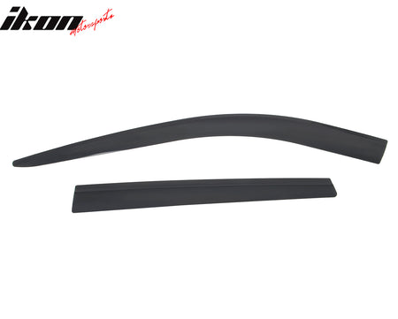 Fits 21-25 Nissan Rogue Low Profile Style Tape-On Window Visors Rain Deflectors