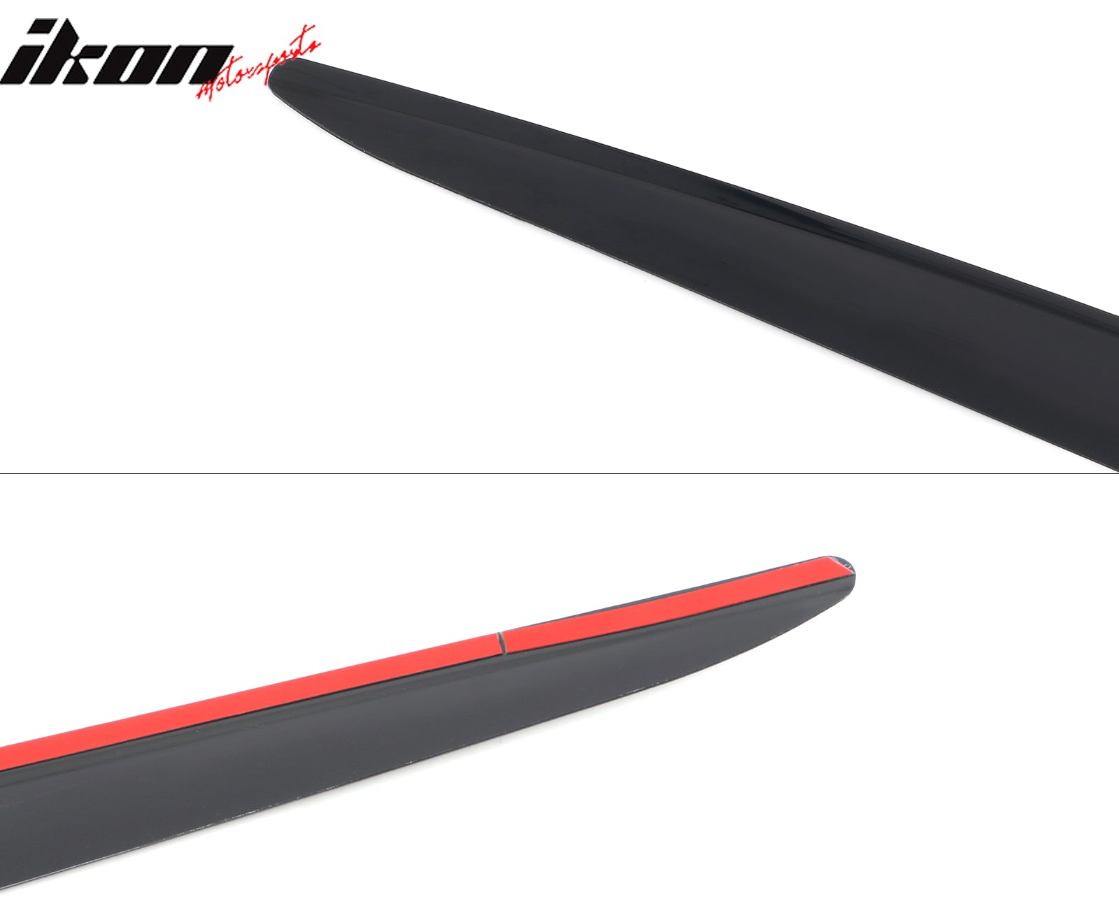 Fits 21-25 Nissan Rogue Low Profile Style Tape-On Window Visors Rain Deflectors