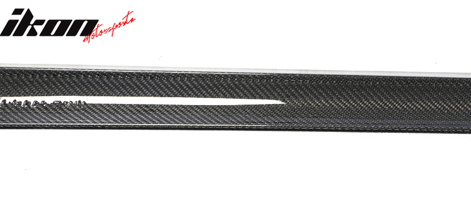 Fits 21-25 Tesla Model S Revozport Gloss Carbon Fiber Side Skirts Splitter Panel